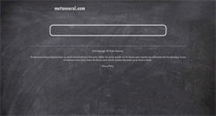 Desktop Screenshot of metaneural.com